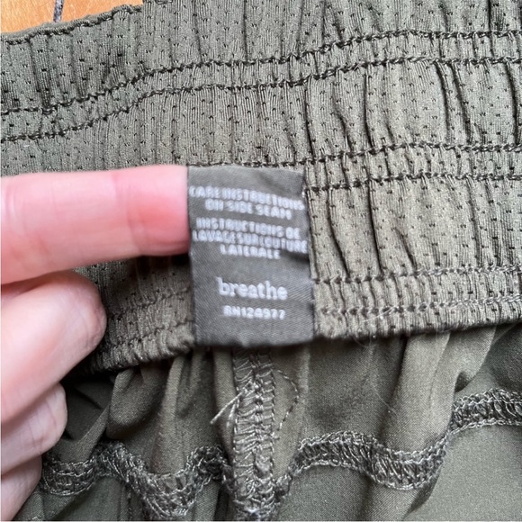 Prana green uptown drawstring pleated cuffed joggers - Picture 12 of 12